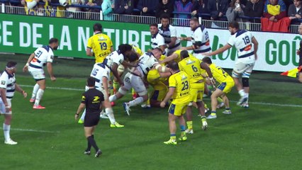 TOP 14 - Essai de Alivereti LOALOA (ASM) - ASM Clermont - Castres Olympique