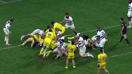 TOP 14 - Essai de Pita-Gus SOWAKULA (ASM) - ASM Clermont - Castres Olympique