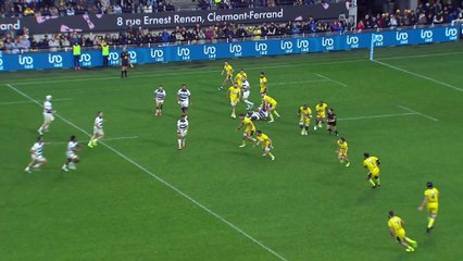 TOP 14 - Essai de Simon MEKA (CO) - ASM Clermont - Castres Olympique