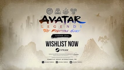 Avatar Legends The Fighting Game Official Announcement Trailer