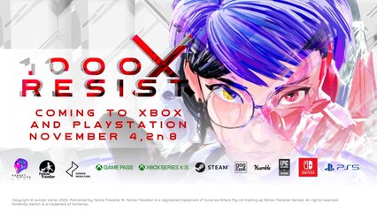 1000xRESIST Official Xbox and PlayStation Release Date Trailer