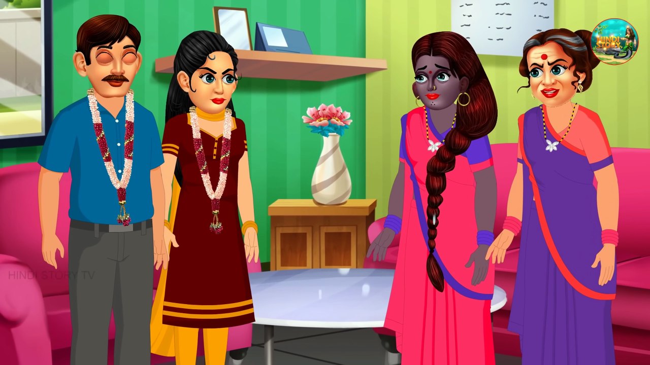 काली बहु Vs गोरी सौतन बहु _ Hindi Stories _ Moral Stories _ Kahaniyan _ Saas Bahu _ Saas Bahu Story