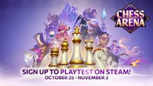 Chess Arena Official Closed Beta Announcement Trailer