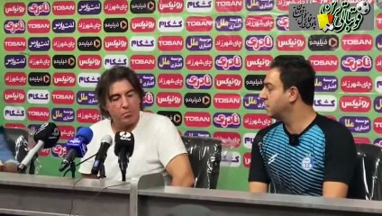 صحبت‌های ساپینتو بعد از بازی فجرسپاسی و استقلال