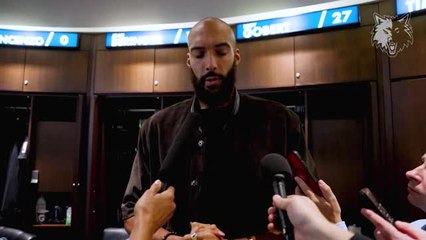 Timberwolves - Gobert : "J'ai adoré l'état d'esprit ce soir"