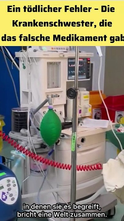 Ein tödlicher Fehler – Die Krankenschwester, die das falsche Medikament gab