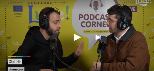 Festival Luce! 2025 | L'intervista a Massimo Striano e Samuele di Autnotout