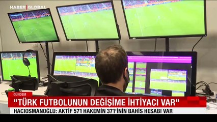 TFF Başkanı skandalı duyurdu: 571 aktif hakemin 371’inin bahis hesabı var, 152’si aktif olarak bahis oynuyor