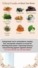 9 Best Foods to Boost Your Brain