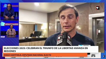 Elecciones 2025: Celebran el triunfo de la Libertad Avanza en Misiones
