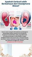 Apakah Earbud Lebih Berbahaya dari Headphone Biasa🎧