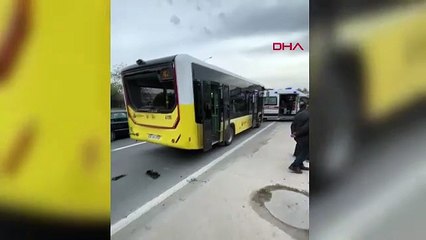İstanbul'da İETT otobüsü kazası: Yaralılar var