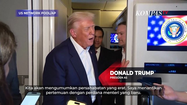 Tiba di Jepang Presiden Trump Langsung Ketemu Kaisar Naruhito dan Puji PM Sanae Takaichi