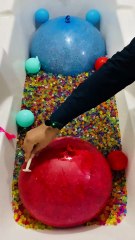 Giant Rainbow Water Beads POP! 🌈💧