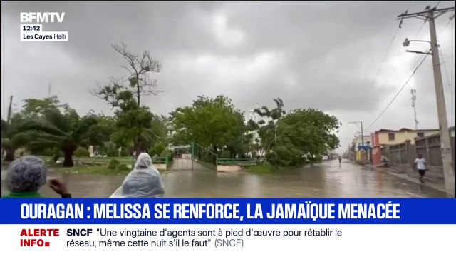 Ouragan Melissa: la Jamaïque s'attend à des inondations catastrophiques