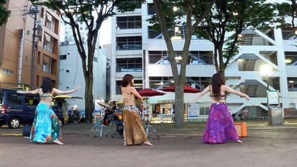 ベリーダンス 生命の音楽祭 池田公園 Bellydance ③ 2022.8.27