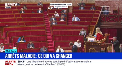 Arrêts maladie: quelles sont les nouvelles règles en discussion à l'Assemblée?