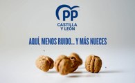 Menos ruido y más nueces, campaña del PP en Castilla y León