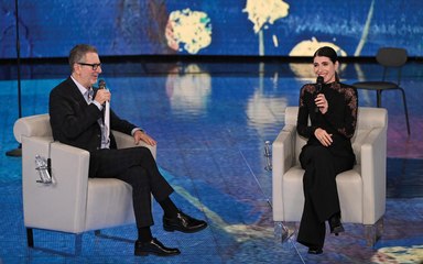 Giorgia a Che tempo che fa: «Io conduttrice di Sanremo? Non è vero»