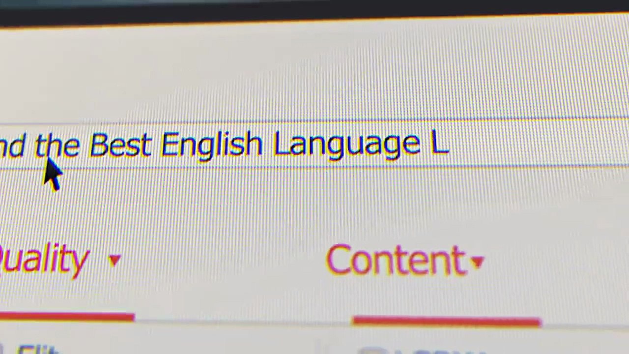 English Language Lab Software Video.