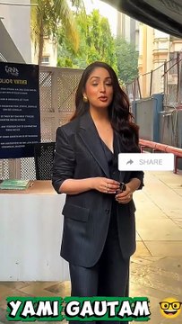 Bollywood Actress Yami Gautam Spotted at Bandra Mumbai🔥🌹❤️