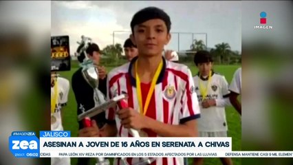 Asesinan a menor de edad en serenata de las Chivas, su familia exige justicia