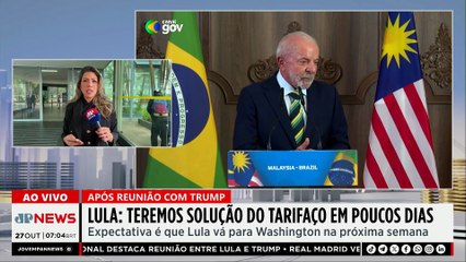 Lula: Solução para tarifaço será definida em "poucos dias" após reunião com Trump