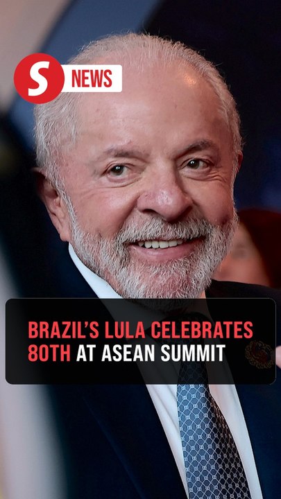 Lula marks 80th birthday at Asean Summit