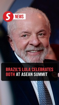 Lula marks 80th birthday at Asean Summit