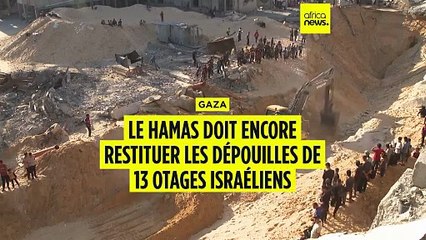 Gaza : le Hamas doit encore restituer les dépouilles de 13 otages israéliens