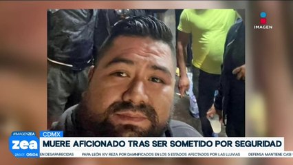 Muere aficionado del Cruz Azul tras ser sometido por personal de seguridad