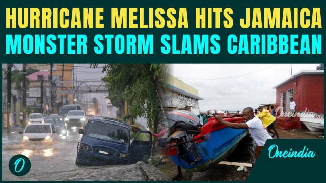Hurricane Melissa Breaking: MONSTER Hurricane Hits Jamaica; Strongest Ever To Hit The Caribbean?