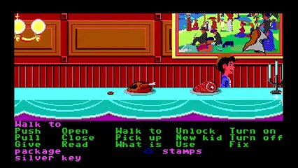 Jeu Vidéo : Maniac Mansion (1987) de LucasArts (USA) Solution du Jeu