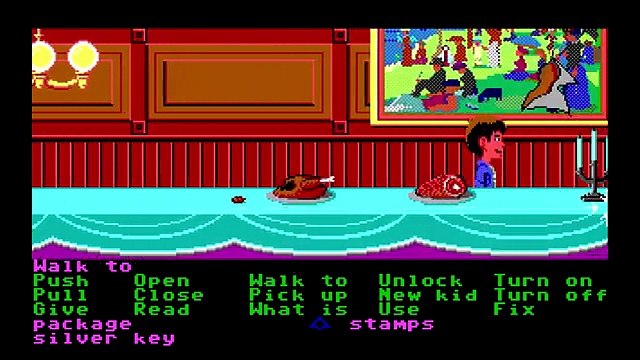 Jeu Vidéo : Maniac Mansion (1987) de LucasArts (USA) Solution du Jeu