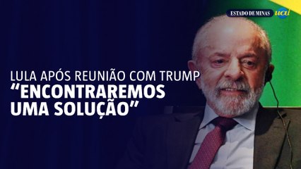 Lula diz estar otimista sobre acordo com os EUA após encontro com Trump