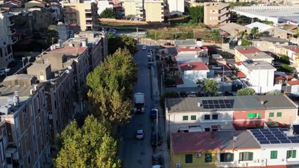 Viabilità nella zona sud, rotatorie e parcheggi