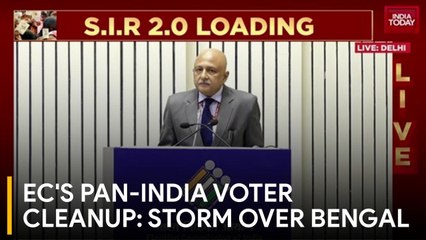 EC's 12-State Voter List Overhaul; TMC Leader Warns 'Blood Will Flow' In Bengal