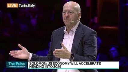 Goldman CEO Solomon Says Deals Pickup Is 'Meaningful'