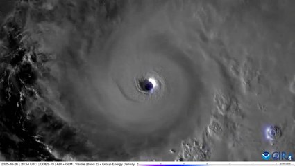 Satellite images show ‘life-threatening’ Hurricane Melissa moving over Caribbean Sea