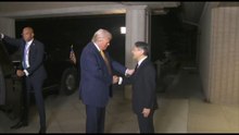 Trump accolto dall'imperatore Naruhito al Palazzo Imperiale di Tokyo