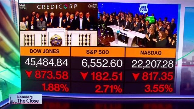 Stocks Plunge as Trump Threatens 'Massive Increase' in China Tariffs