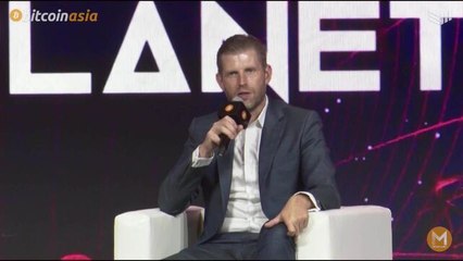 Eric Trump on US Support of Bitcoin, China's Crypto Power