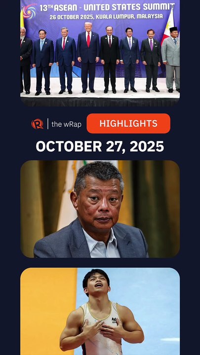 Today’s headlines: Bongbong Marcos, Boying Remulla, Carlos Yulo | The wRap | October 27, 2025