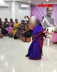 राष्ट्रवादीच्या कार्यालयात रंगली लावणी! नागपुरात चर्चेला उधाण