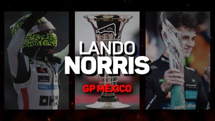 Las cifras de LANDO NORRIS en el GRAN PREMIO de MÉXICO