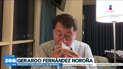 Fernández Noroña rompe en llanto al hablar sobre la situación de Palestina