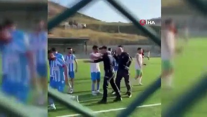 Amatör maçta polisin biber gazlı müdahalesine soruşturma başlatıldı