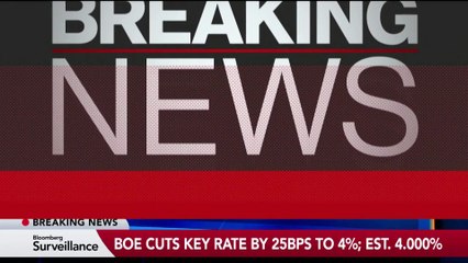 BOE Cuts Rates to Two-Year-Low Following Rare Re-Vote