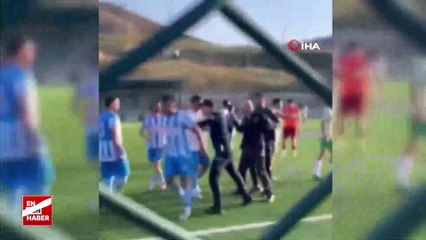 Denizli'de amatör maçta polisin biber gazlı müdahalesine soruşturma