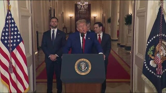 Trump Speaks on Military Strikes on Iran Nuclear Sites